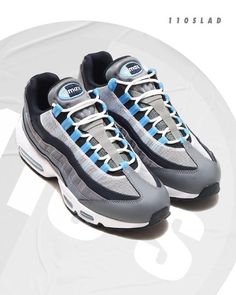 Air Max 95 Grey, Nike Airmax 95, Nike Website, University Blue, Air Max