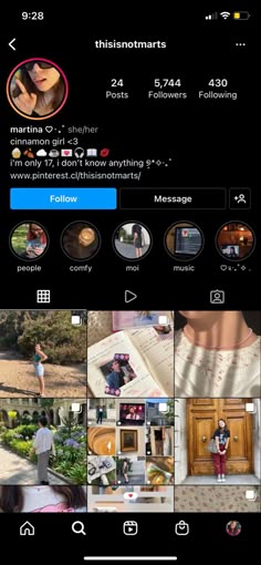 the instagram app is displayed on an iphone screen with multiple pictures and captions