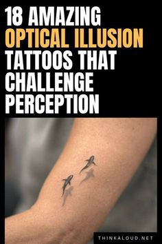 Easy Optical Illusions, Tattoo Illusion, Crazy Optical Illusions, Illusion Tricks, Eye Illusions, Illusion Photos