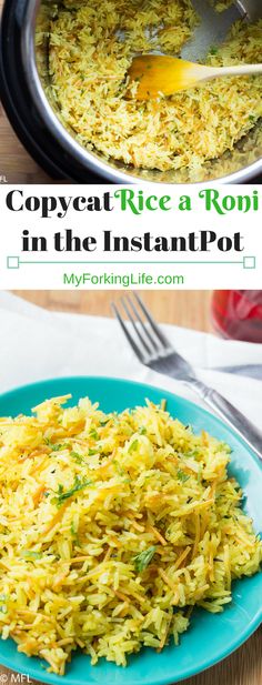 rice in the instant pot is an easy way to make it at home and cook