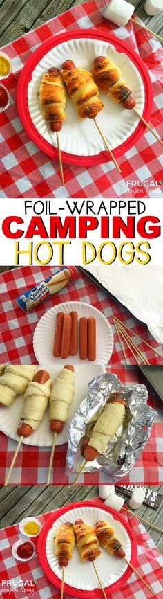 this is an easy recipe for camping hot dogs