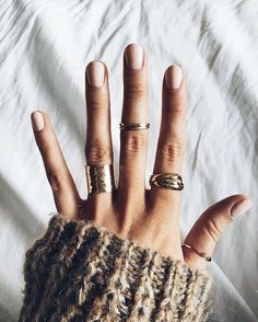 Natural Manicure, Nail Ring, Nail Arts, Mani Pedi, How To Do Nails, Daniel Wellington, Makeup Nails, Nails Inspiration, Pretty Nails