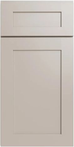 an image of a white kitchen cabinet door