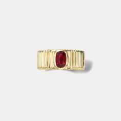 Fine Jewelry Oval Diamond Cut Signet Ring, Oval Diamond Cut Signet Ring, Luxury Gold Oval Ruby Ring, Luxury Oval Ruby Ring In Gold, Modern Gold Oval Ruby Ring, Modern Oval Signet Ring With Diamond Cut, Modern Oval Ruby Ring In Gold, Modern Oval Gold Ruby Ring, Modern Oval Diamond Cut Signet Ring