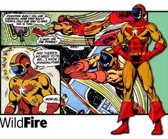 an image of a comic book page with the hero