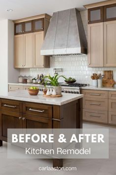 the kitchen is clean and ready to be used as a remodeling area