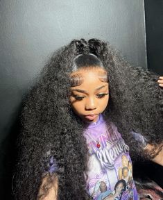 Weave Ponytail Hairstyles, Sleek Ponytail Hairstyles, Feed In Braids Hairstyles, Loose Waves Hair, Box Braids Hairstyles For Black Women, Pretty Braided Hairstyles, Deep Wave Hairstyles