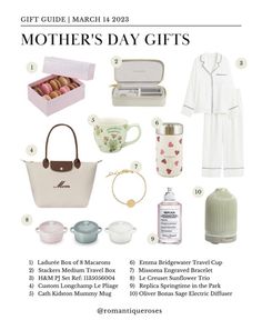 mother's day gift guide for the mom who has everything in her handbag