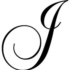 the letter p is shown in black and white with swirly lines on it's sides