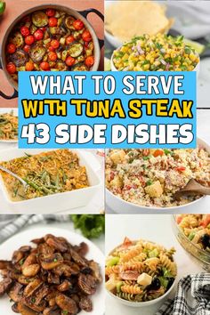 what to serve with tuna steak and side dishes