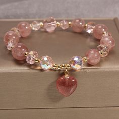 Category: Jewelry Material: Crystal Style: Original Design Fishtail Bracelet, Crystal Lotus, Strawberry Crystal, Girly Bracelets, Crystal Cat, Pretty Jewelry Necklaces, Cat Bracelet, Lotus Pendant, Bow Bracelet