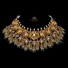 Nakas / Antique Jewellery - 22 KT Yellow Gold (92.99 gram) Necklace Collection, Antique Necklace, Antique Jewellery