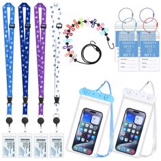 PRICES MAY VARY. Value Package: 4 Pcs cruise lanyards paired with 4 pcs cruise luggage tag holders, 2 pcs waterproof phone pouches and retractable clothesline, must haves for your cruise essentials Cruise Lanyard: You can adjust the length of the cruise lanyard according to your wearing habits. In addition, the retractable badge reel design to make it easy for the sail card to reach the RFID reader or barcode scanner Cruise Tags Holders: Cruise luggage tag adopts sealed zipper that can be sealed Cruise Luggage, Cruise Gifts, Cruise Essentials, Essentials Set, Carnival Cruise Line, School Supply Labels, Tag Holder, Waterproof Phone, Document Holder