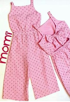 Kids Jumpsuit Pattern, Diy Sy, Kids Dress Patterns