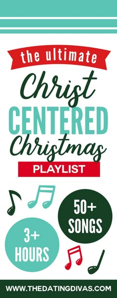 the ultimate christmas concert playlist for kids and adults, including 50 + songs to sing