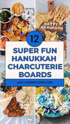 the top ten super fun hanukkah charcutie boards for lady celebrations