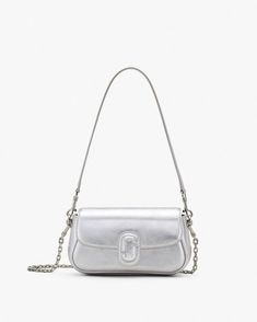 The Metallic Leather Clover Shoulder Bag | Marc Jacobs | Official Site