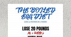 Let's Go Sounds weird, right? Yet many people are finding that the boiled egg diet is the perfect solution to their temporary weight loss... Eggs Diet, Citric Fruits, Cardiac Diet, Plant Based Recipes Dinner