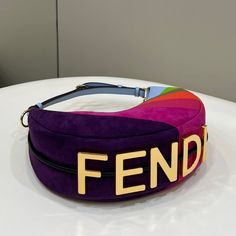 Floor Sample Fendi Small Leather Bag, Samsung Gear Fit, New Handbags, Hobo Bag, Leather Bag, Paper Bag, Dust Bag, Shoulder Strap