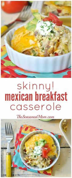 mexican breakfast casserole is an easy and delicious meal that's ready in under 30 minutes