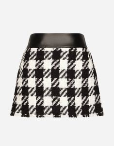 Dolce And Gabbana Clothes, Skirt Png, Png Clothes, Chanel Skirt, Houndstooth Skirt, Tweed Mini Skirt, A Line Mini Skirt, Skirt Mini