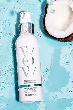 Revive your hair with Color Wow Coconut Cocktail Bionic Tonic: Hydrate, shine, and protect color-treated hair naturally!   #HairCare #ColorWow Hair With Color, Coconut Cocktail, Wishlist Christmas, Color Treated Hair, Treated Hair, Christmas Wishlist, Hair Products, Natural Hair Styles