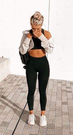 Casual Sporty Outfits, Summer Workout Outfits, Outfits Sporty, Fall Fashion Skirts, Musa Fitness