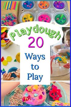 playdough 20 ways to play