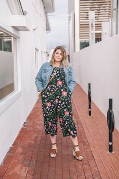 Spring It On! floral jumpsuit, spring outfit, old navy outfit, casual style Jumpsuit Plus Size Outfit, Floral Cami Outfit, Midsize Jumpsuit Outfit, Cardigan Outfits Summer, Old Navy Jumpsuit Outfit, Floral Print Spring Jumpsuit For Playtime, Jumpsuit Outfit Plus Size, Plus Size Jumpsuit Outfit Casual, Floral Jumpsuit Outfit Summer