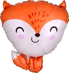 the balloon is shaped like a fox