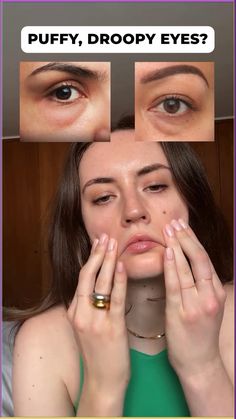 Repeat After Me to Reduce Puffiness and Dark Circles Around the Eyes ✨🌟

Incorporate this gentle massage into your routine to rejuvenate your eye area:

1️⃣ Place your ring fingers on the inner corners of your eyes.
2️⃣ Gently glide your fingers outwards along the under-eye area towards your temples.
3️⃣ Use light pressure to avoid tugging on the delicate skin.
4️⃣ Repeat this motion several times, focusing on a smooth, continuous glide.

By regularly performing this massage, you can help to reduce puffiness and dark circles, leaving your eyes looking refreshed and revitalized. 🌿💆‍♀️

#ReducePuffiness #DarkCircles #FacialMassage #FaceYoga #AllYouCanFace #NaturalBeauty #SkincareTips #HealthyHabits #GlowUp #SelfCare #BeautyRoutine Sagging Eyes Remedies, Dark Under Eyes How To Get Rid Of, Facial Exercises For Dark Circles, How To Get Rid Of Eye Puffiness, How To Get Rid Of Eye Wrinkles Naturally, How To Get Rid Of Eyebags And Dark Circles, Face Exercises For Eye Bags, Reducing Dark Circles Under Eyes, Reduce Under Eye Darkness