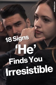 18 Signs He Finds You Irresistible: Pay attention to these 18 hints that reveal he's falling head over heels for you. From his actions to his words, these signs will confirm his strong attraction. When A Man Wants You In His Life, When He Picks You Up, He's Obsessed With Me Quotes, Does He Like Me Signs, Signs He Loves You, Health Podcast, 12 Signs, In His Presence, I Like Him