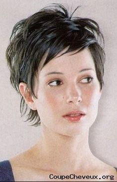 Cute Pixie Haircuts, Wispy Hair, Shaggy Short Hair, Short Shag Hairstyles, Messy Short Hair, Super Short Hair, Short Choppy Hair, Sassy Hair, Summer Hair Color For Brunettes