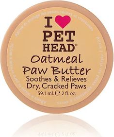 i love pet head oatmeal paw butter