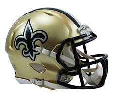 a new orleans saints football helmet is shown