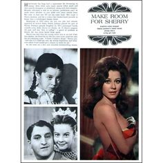 an article in the magazine features photos of people from different eras and ages, including one woman