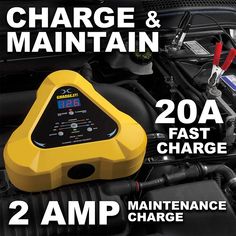 an image of a car battery charge and maintain