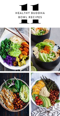 Healthy Buddha Bowl, Buddha Bowl Recipes, Bowl Meals, Salad Kale, Buddha Bowls Recipe, Diy Hack, Healthy Bowls, Clean Diet, Bowl Recipes