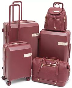 DKNY - Luggage Sets Cute, Luxury Luggage Sets, Hand Bags Ideas, Luxury Travel Bag, Cute Suitcases, Luxury Luggage, Cute Luggage, Travel Bag Set, Stylish Luggage