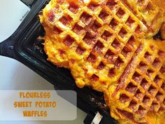 some waffles are sitting on top of each other