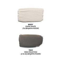 the different shades of paint that are used for furniture and home decor, including gray