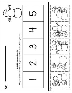 a printable worksheet for beginning with letters and numbers