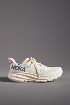 HOKA® Clifton 9 Sneakers Hoka Shoes Woman, Cute Running Shoes, Hoka Clifton 9, Clifton 9, Hoka Clifton, Hoka Shoes, Pretty Shoes Sneakers, Chic Heels, Cute Sneakers