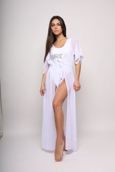 **Bride and Bridesmaid Pool Cover Ups - Long Beach Dresses** Get ready to celebrate in style with our stunning Bride and Bridesmaid Pool Cover Ups! These long beach dresses are the perfect addition to your bachelorette party or bridal shower, offering both elegance and comfort for you and your bridal squad. Whether you're lounging by the pool, enjoying a day at the beach, or having a fun photoshoot, our cover ups will make you and your bridesmaids look effortlessly chic. **Features - **Customiza Pool Dress, Bridal Squad, Honeymoon Outfits, Fun Photoshoot, Long Beach Dress, Beach Cover Ups, Pool Cover, Cover Ups, Brides And Bridesmaids