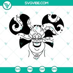 an image of a cartoon character with stars and swirls on his head, in black and