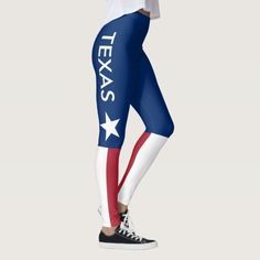 TEXAS Leggings Lone Star Running Yoga PantsInspirational yoga creation by MyDesignStudio. Running Yoga Pants, Running Yoga, Running Tips, Lone Star