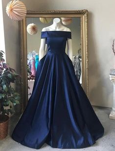 Simple Satin, Evening Dress Long, Satin Ball Gown, Ball Gowns Evening, Dresses 2020, Ball Gowns Prom, Gowns Online, Prom Dresses Ball Gown, Ball Gown Dresses