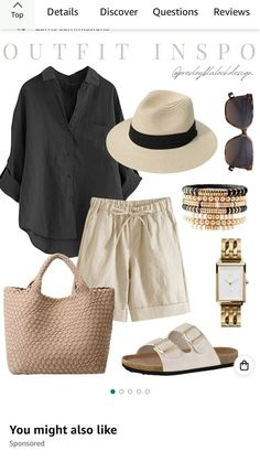 Classic Style Outfits, Weekend Wear, Summer Fashion Outfits, Polyvore Outfits, Spring Summer Outfits, Look Chic, Outfits Casuales, Cute Casual Outfits, Look Fashion