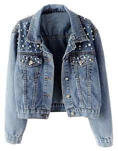 Vestiti In Jeans, Crop Jean Jacket, Jean Jacket Women, Slim Denim, Oversized Denim Jacket, Cropped Denim Jacket, Loose Jeans, Denim Jacket Women