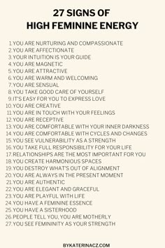 Power Of Feminity, The Art Of Femininity, How To Tune Into Feminine Energy, Art Of Femininity, How To Become Divine Feminine, Being A Feminine Woman, Things That Give You Energy, Light Femine Energy